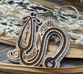 Laser Engraved Wooden Stethoscope Keychain – Know Your Worth/Telemetry RN